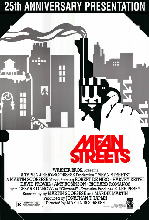 mean streets 1998R anniversary one sheet poster